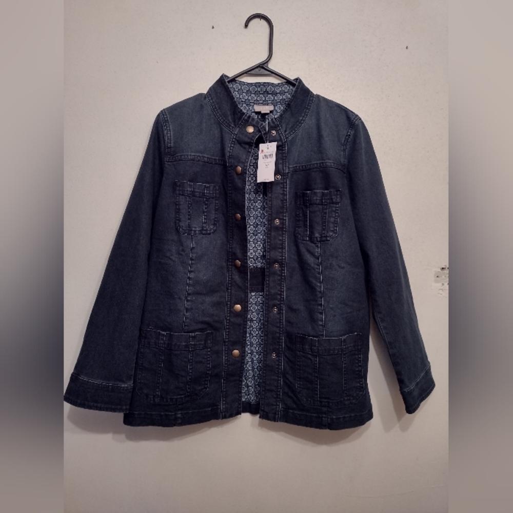 J.JILL Denim Blazer